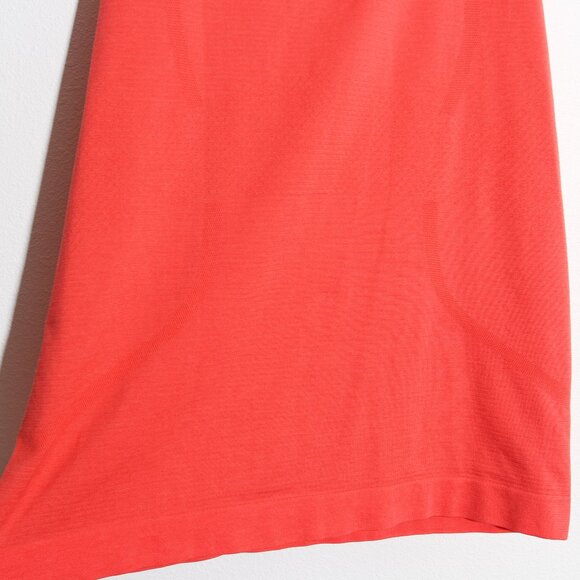 Lululemon Swiftly Tech Racerback Tank Top Pink Coral Mesh Silverescent Size 6 - Picture 3 of 9